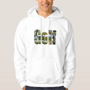 Golf Composition Bild Logotyp Hoodie