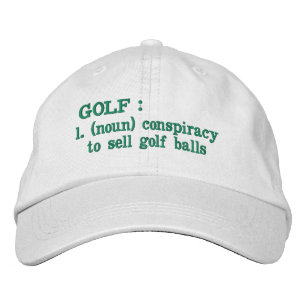 Golf Conspiracy Broderad Keps