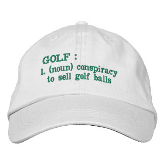 Golf Conspiracy Broderad Keps