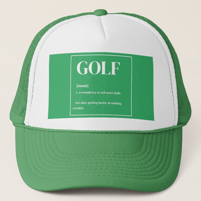 Golf Conspiracy Keps (Framsida)