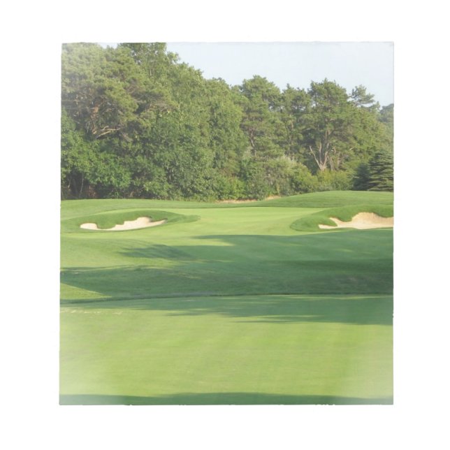Golf Course Anteckningsblock (Framsida)