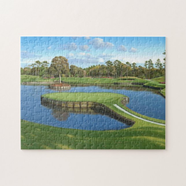 Golf Course Background Pussel (Horisontell)