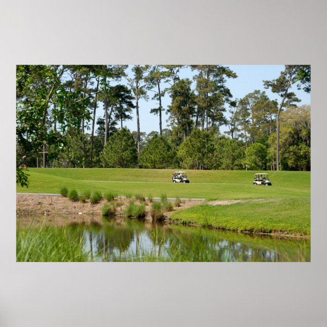 Golf Course Florida Poster (Framsidan)