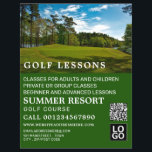 Golf Course, GoIf Lesson Advertising Flyer<br><div class="desc">Golf Course,  GoIf Lesson Reklamation Flyers by the Affärskort Store.</div>
