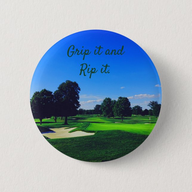Golf Course Grip den och Rip den Knapp (Framsida)