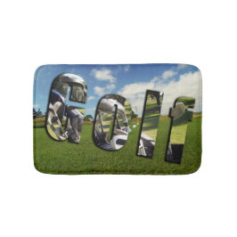 Golf Course Logotyp, Memory Foam Bath Mat Badrumsmatta