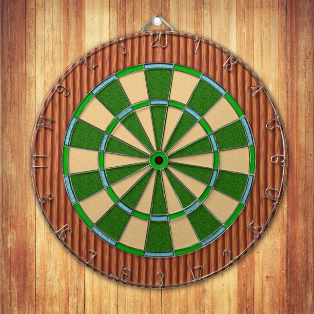 Golf Course Theme Dartboard Piltavla (Skapare uppladdad)