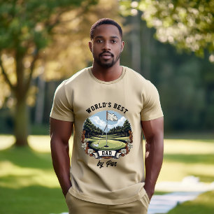 Golf Course World's Best Pappa by Par T Shirt