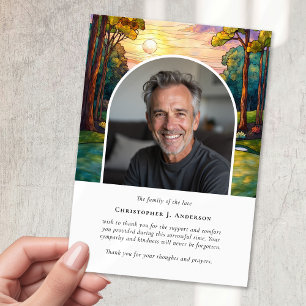 Golf Courto Photo Sympathy Funeral Memorial Tack Kort