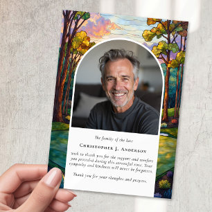 Golf Courto Photo Sympathy Funeral Memorial Tack Kort