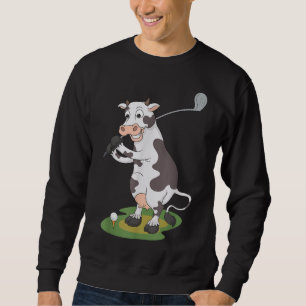 Golf Cow Golf Lång Ärmad Tröja