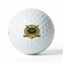 Golf Crest Anpassade Initialer