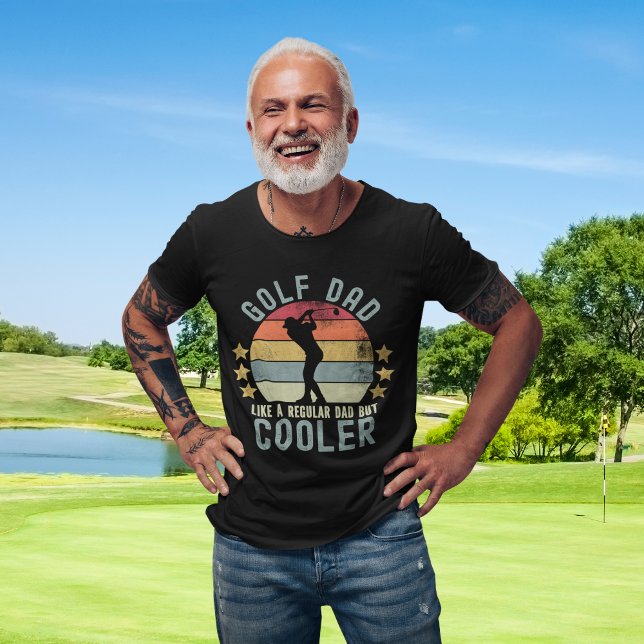Golf Dad Like a Regular Dad But Cooler T Shirt (Skapare uppladdad)
