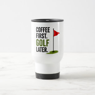 Golf daglig kaffe  resemugg