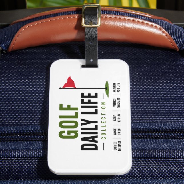 Golf Daglig livsrutin Bagagebricka (Framsida Insitu 2)