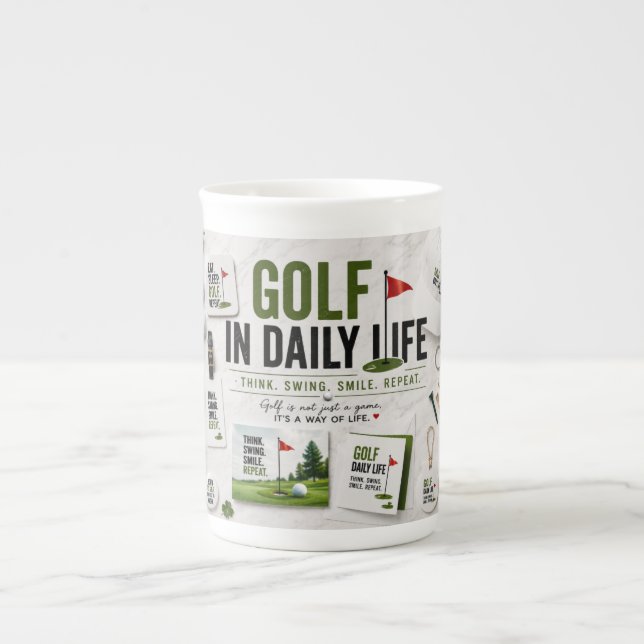 Golf Daily Life Collection  Benporslin Mugg (Framsidan)