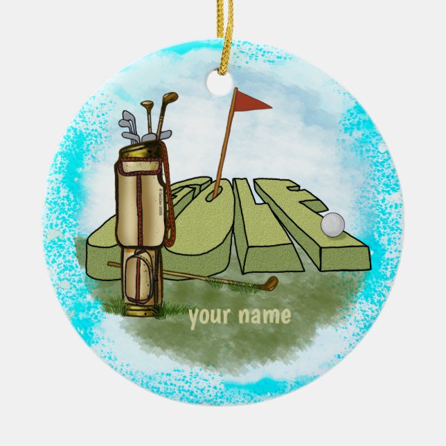 Golf Day ornament (Framsidan)
