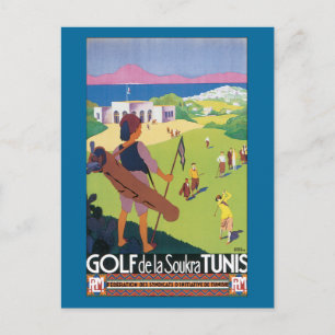 Golf de la Soukra Tunis Vykort