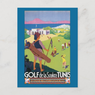 Golf de la Soukra Tunis Vykort