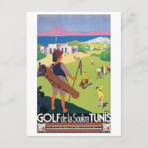 Golf del Soukra Tunis Vykort