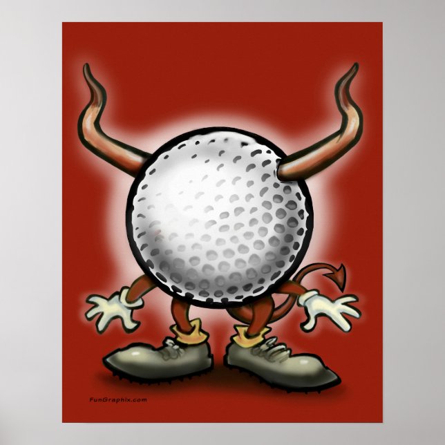 Golf Demon Poster (Framsidan)