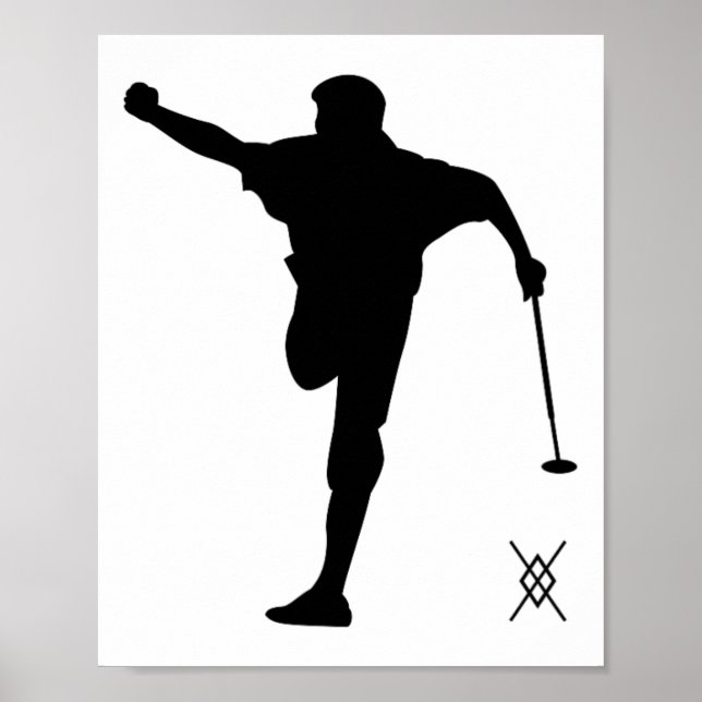 Golf - den första pumpen poster (Framsidan)