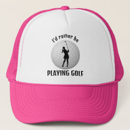Golf Design Hat Keps