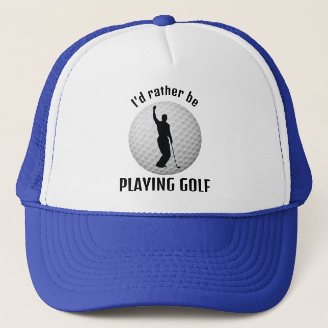 Golf Design Hat Keps (Framsida)