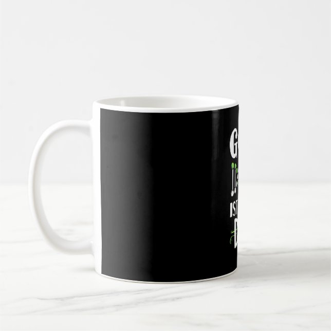Golf det är mitt DNA Kaffemugg (Vänster)