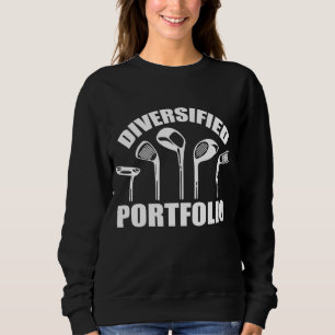 Golf Diversified Portfolio Funny Business Entrepre T Shirt