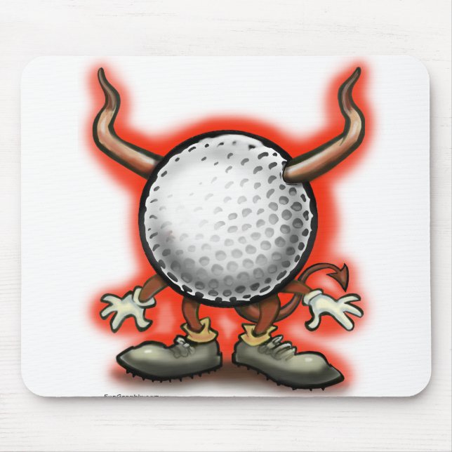 Golf Djävulen Musmatta (Framsidan)