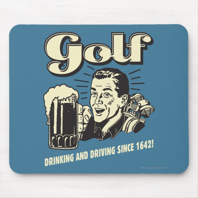 Golf: Drinking & Driving sedan 1642 Musmatta (Framsidan)