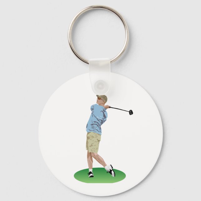 Golf Drive Nyckelring (Framsida)
