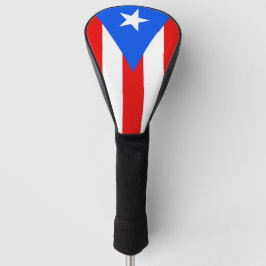 Golf Driver Cover med Flagga av Puerto Rico, USA