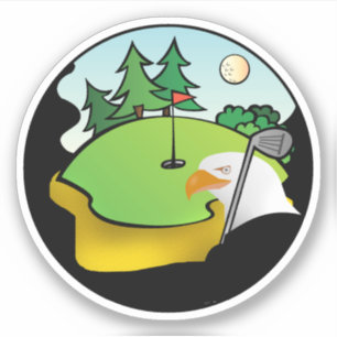 Golf Eagle Sports Klistermärken