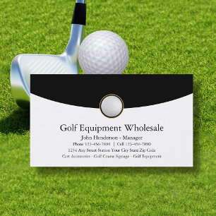 Golf Equipment Wholesale Affärskorts Visitkort