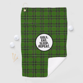 Golf, etat, sömn, repat Golftorn