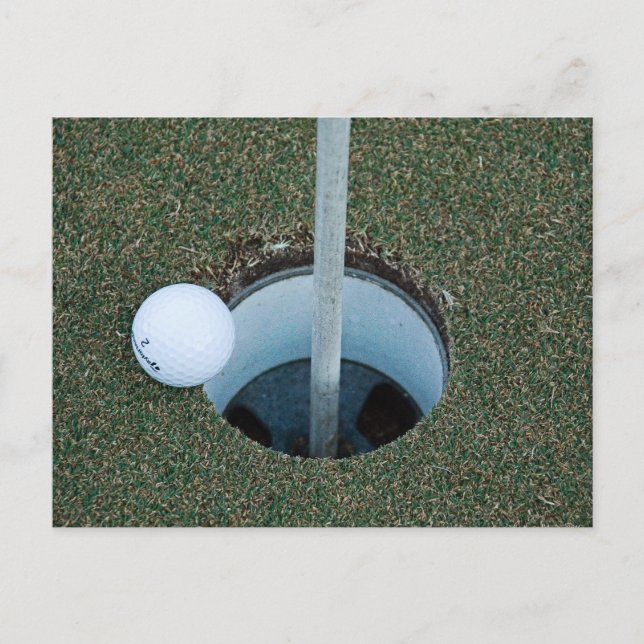 golf... ett spel om tum vykort (Framsida)