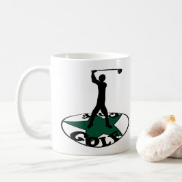 Golf - ett underbart spel kaffemugg
