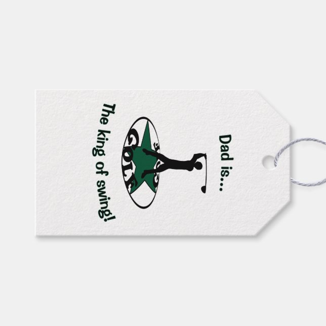 Golf - ett underbart spel presentetikett (Framsidan (Horisontell))