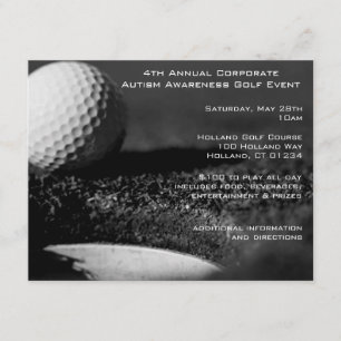 Golf Event Party-inbjudningar Inbjudningar