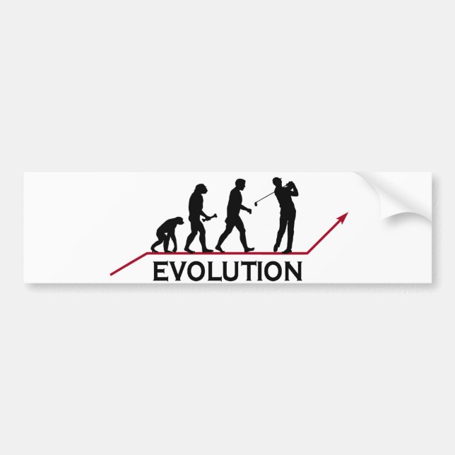 Golf Evolution Bildekal (Framsidan)