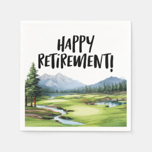 Golf Fairway Farewell: Pension på Grönten Pappersservett