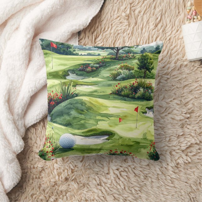Golf fairway kudde (Filt)
