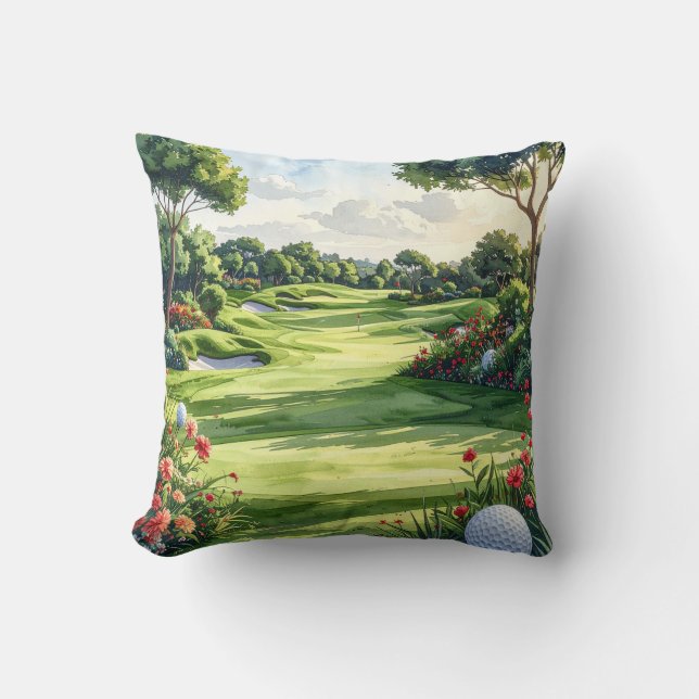 Golf fairway kudde (Framsida)