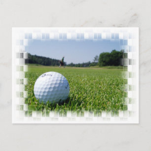 Golf Fairway-vykort Vykort