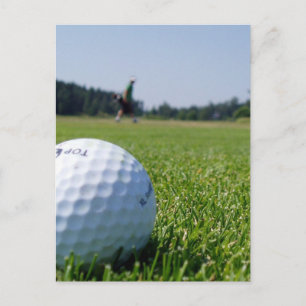 Golf Fairway-vykort Vykort