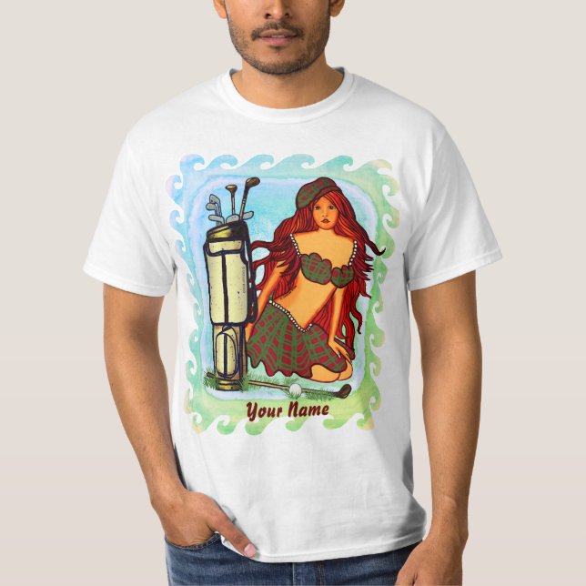 Golf Fairy t-shirt (Framsida)