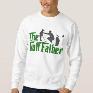 Golf Far Funny Golfing Pappa GrandPa Lång Ärmad Tröja