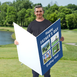 Golf Fars dag 4-fotosamlingskort för Golfer